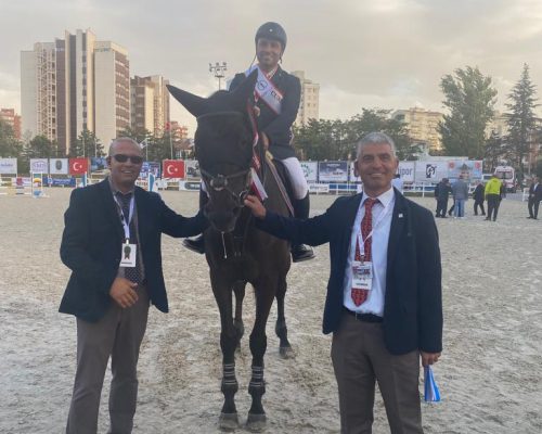 We took part in the Presidential Cup organized by the Turkish Equestrian Federation at the Ankara Sports Club