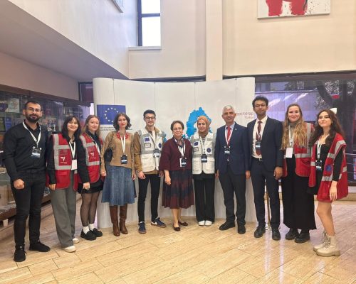 EU Türkiye Delegation Health Sector Manager and YEPTIM Project Youth Participated in the International Strategy and Vision Conference