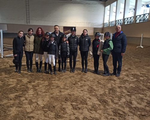 Practice was carried out with Ankara Equestrian Sports Club Riders