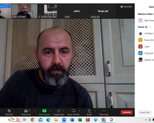 Horse Training Online Meeting Held with Young Trainers
