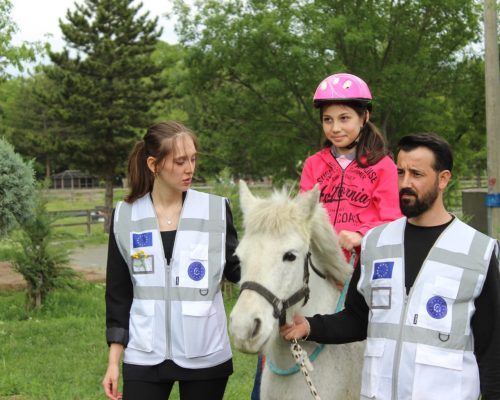 We hosted the students of the Child Development Department of the Faculty of Health Sciences and the students of Çubuk Yıldırım Beyazıt Primary School