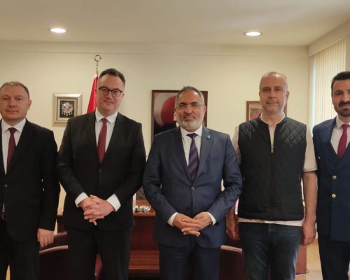 Our Rector Prof. Dr. Ali Cengiz KÖSEOĞLU and hers accompanying delegation visited the Consul General of the Republic of Bulgaria in Plovdiv, Korhan KÜNGERÜ