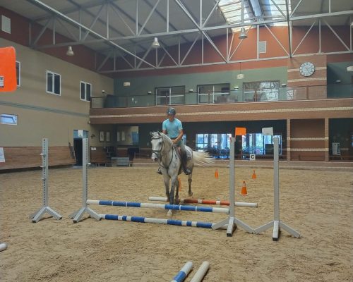 We did a Horse Training Practice with National Rider Gökhan Çilingir at Muğla Padok Equestrian Sports Club