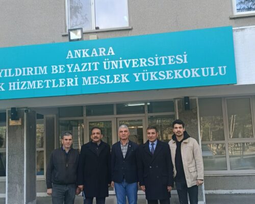Our Project Was Explained to the Çubuk District Director of National Education and His Team